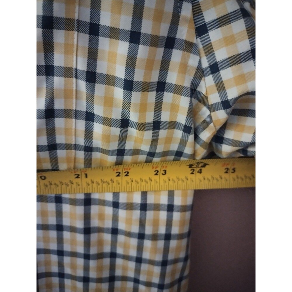 Duluth Trading Company Men's Long Sleeve Button Down Plaid Dress Shirt Size 2XL - Picture 9 of 10